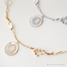 將圖片載入圖庫檢視器 J251,J252 Freshwater pearls Choker with 蛋白石 & 貝殻 <GOLD/SILVER>