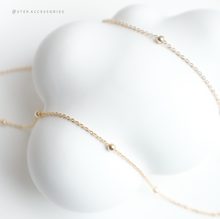 將圖片載入圖庫檢視器 Butterfly in the sky - Necklace with Glass pendant and Zircon Star