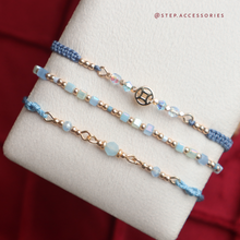 將圖片載入圖庫檢視器 New Year Handstrap with copper coins and Swarovski <13 colors>