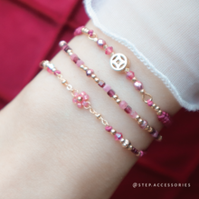 將圖片載入圖庫檢視器 New Year Handstrap with copper coins and Swarovski <13 colors>