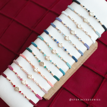 將圖片載入圖庫檢視器 New Year Handstrap with copper coins and Swarovski <13 colors>