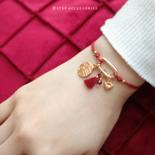 將圖片載入圖庫檢視器 Lunar New Year Buckle Hand strap with replaceable pendants set <1 Handstrap, 6 Pendants>