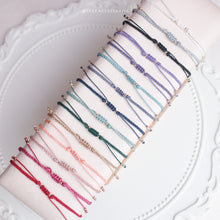 將圖片載入圖庫檢視器 Japanese glass beads Flower with Swarovski Hand strap <15 colors>