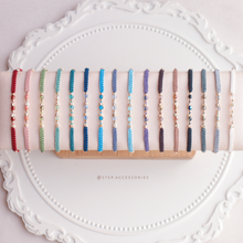 將圖片載入圖庫檢視器 Czech glass beads Hand strap with Japanese glass beads and Pattern gold beads <16 colors>