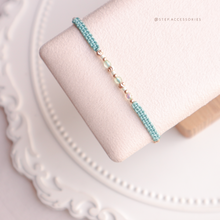 將圖片載入圖庫檢視器 Czech glass beads Hand strap with Japanese glass beads and Pattern gold beads <16 colors>