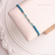 將圖片載入圖庫檢視器 Czech glass beads Hand strap with Japanese glass beads and Pattern gold beads <16 colors>