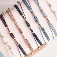 將圖片載入圖庫檢視器 Long Natural stone Hand strap with Japanese glass beads <15 colors>