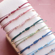 將圖片載入圖庫檢視器 Zircon Heart hand strap with Natural stone and glass pearls <12 colors>
