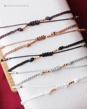 將圖片載入圖庫檢視器 *$銅錢天然石招財手繩$*Zircon New Year Coin Hand strap with Natural stone and Swarovski <5 colors>