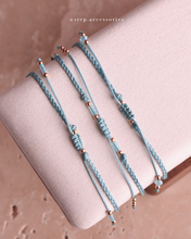將圖片載入圖庫檢視器 *Blue Heart & Butterfly* Pink Handstrap set with Swarovski and Japanese glass beads