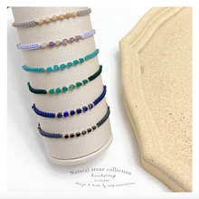 將圖片載入圖庫檢視器 Square Natural stone hand strap <6 colors >