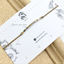 將圖片載入圖庫檢視器 H215 金沙石 Khaki Natural stone with japanese glass beads hand strap set / piece <total 12 colors>
