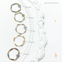 將圖片載入圖庫檢視器 Flower ring with Japanese glass beads <9 colors>