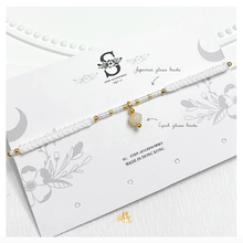 將圖片載入圖庫檢視器 Czech glass beads with Japanese glass beads hand strap < 9 colors >