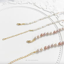 將圖片載入圖庫檢視器 J102/ J103 Freshwater pearls butterfly choker/ Shell pearls heart choker