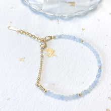 將圖片載入圖庫檢視器 Natural Stone small crystal beads Bracelet <5 colors>