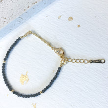 將圖片載入圖庫檢視器 Natural Stone small crystal beads Bracelet <5 colors>