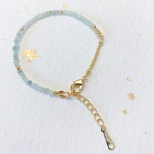 將圖片載入圖庫檢視器 Natural Stone small crystal beads Bracelet <5 colors>