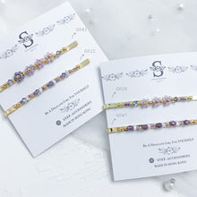 將圖片載入圖庫檢視器 Purple hair clips with Japanese glass beads <4 styles >