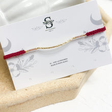 將圖片載入圖庫檢視器 Gold tube & Japanese glass beads hand strap < 6 colors >