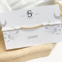 將圖片載入圖庫檢視器 Gold tube & Japanese glass beads hand strap < 6 colors >