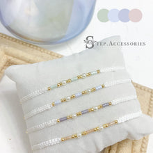 將圖片載入圖庫檢視器 Japanese glass beads pastel hand strap < 4 colors >