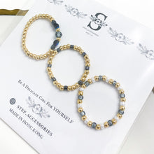 將圖片載入圖庫檢視器 Czech glass beads & Swarovski ring set with Japanese glass beads<5 colors>