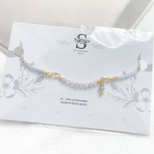 將圖片載入圖庫檢視器 Natural stone bracelet with glass beads & Japanese glass beads < 5 colors >