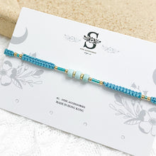 將圖片載入圖庫檢視器 Natural stone with Japanese glass beads hand strap < 9 colors >