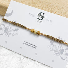 將圖片載入圖庫檢視器 Natural stone with Japanese glass beads hand strap < 9 colors >