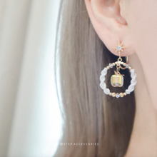 將圖片載入圖庫檢視器 Christmas crystal gift earrings with Zircon star and Swarovski&lt;7-10天發貨&gt;
