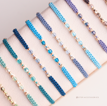 將圖片載入圖庫檢視器 Czech glass beads Hand strap with Japanese glass beads and Pattern gold beads &lt;16 colors&gt;
