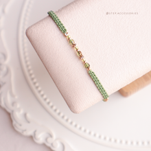 將圖片載入圖庫檢視器 Czech glass beads Hand strap with Japanese glass beads and Pattern gold beads &lt;16 colors&gt;
