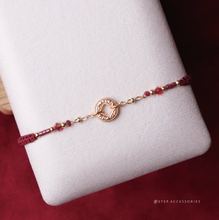 將圖片載入圖庫檢視器 ~*閃閃銅錢招財手繩~*New Year Coin Hand strap with Swarovski and Japanese glass beads<15 colors>
