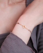 將圖片載入圖庫檢視器 ~*閃閃銅錢招財手繩~*New Year Coin Hand strap with Swarovski and Japanese glass beads<15 colors>
