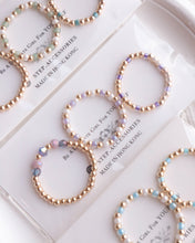 將圖片載入圖庫檢視器 Czech glass beads/ Swarovski Ring set with Japanese glass beads <green, purple, blue>
