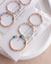 將圖片載入圖庫檢視器 Czech glass beads/ Swarovski Ring set with Japanese glass beads <green, purple, blue>
