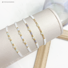 將圖片載入圖庫檢視器 Japanese glass beads pastel hand strap &lt; 4 colors &gt;
