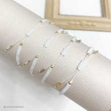 將圖片載入圖庫檢視器 Japanese glass beads pastel hand strap &lt; 4 colors &gt;
