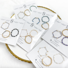 將圖片載入圖庫檢視器 Freshwater Pearls ring set with Japanese glass beads&lt;6 colors&gt;
