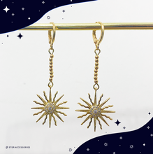 將圖片載入圖庫檢視器 S178 Sun &amp; Moon Zircon Earrings &lt; 3 style &gt;
