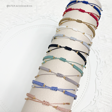 將圖片載入圖庫檢視器 Golden pattern tube &amp; Japanese glass beads hand strap &lt; 10 colors &gt;
