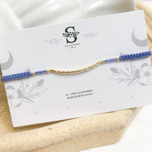 將圖片載入圖庫檢視器 Gold tube &amp; Japanese glass beads hand strap &lt; 6 colors &gt;
